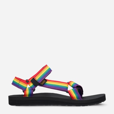 Teva Women's Original Universal Rainbow Pride Hiking Sandals Sale NZ (YPLIZ-1367)